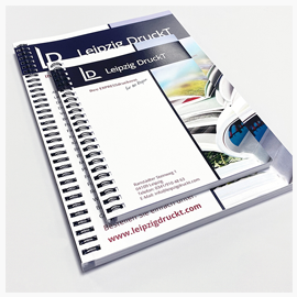 Drucke mit Halbverdeckter Bindung Ansicht der Bindungen